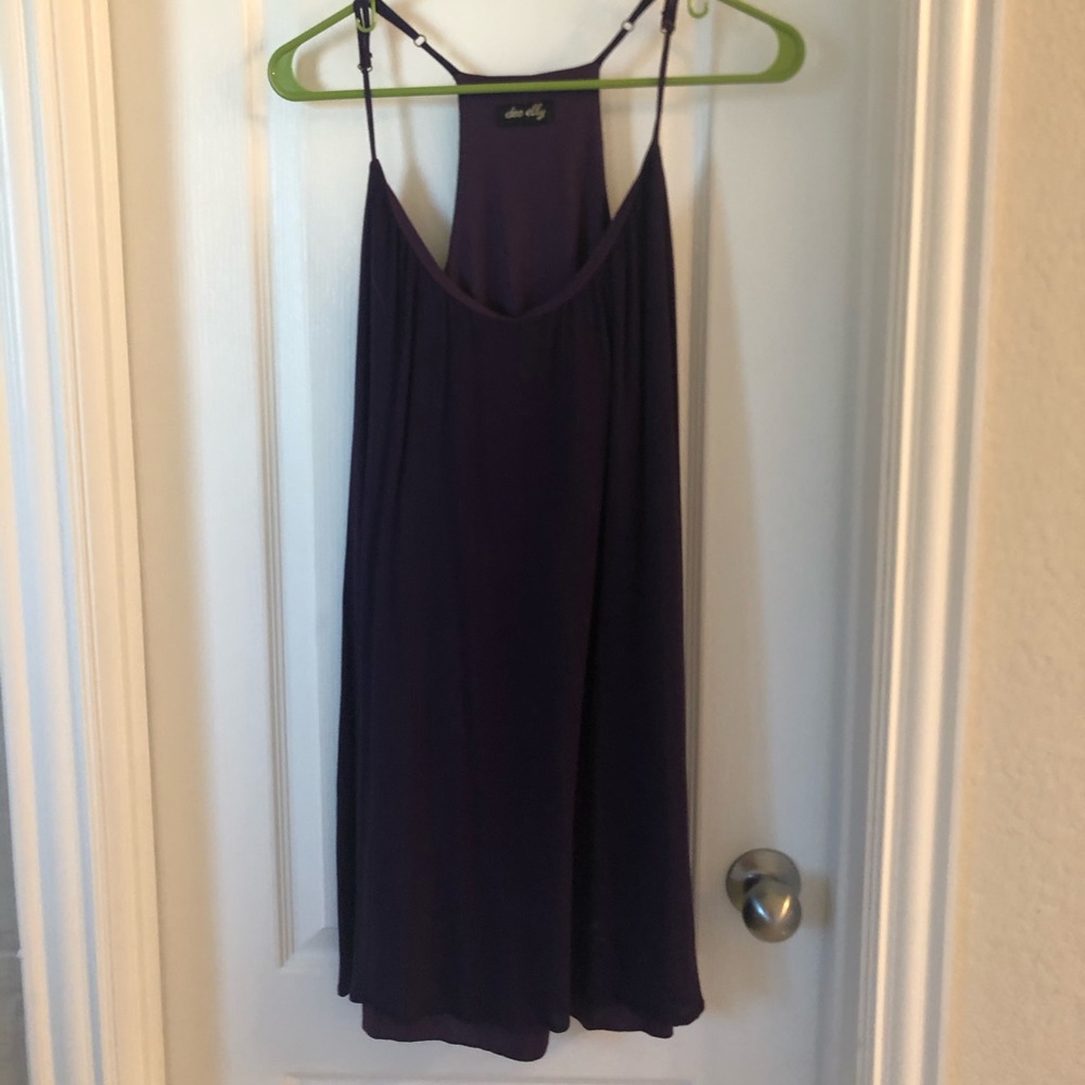Dark purple/plum cocktail dress